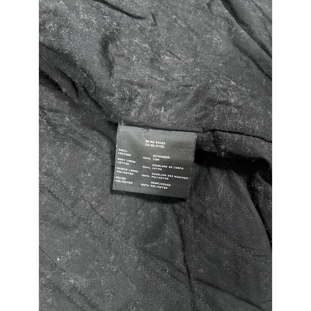 Marc New York by Andrew Marc Distressed Heavy Leather Jacket Men's Size Large - Picture 4 of 11